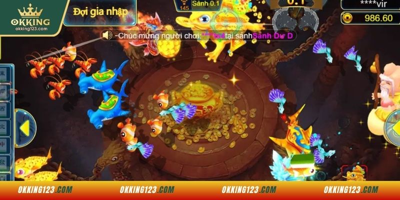 Bí quyết chơi game bắn cá Gods Slash Fish trúng đậm