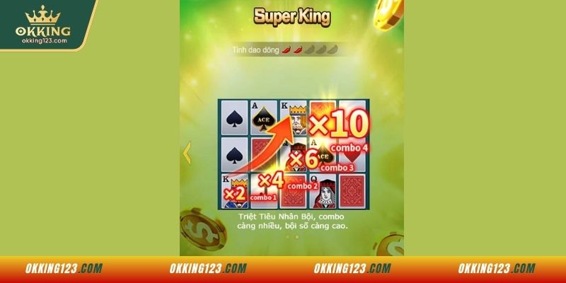 Bí quyết chơi Super King OKKING dễ giành Jackpot