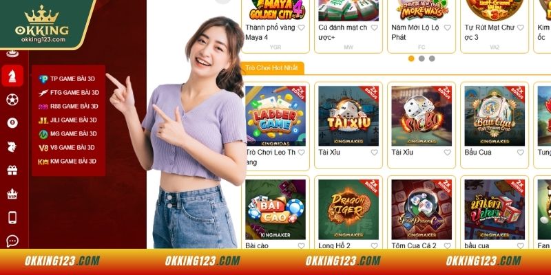 Các đối tác chất lượng cao hợp tác cùng game bài OKKING