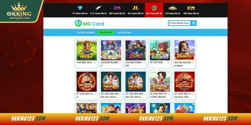 Game bài – Sảnh chơi truyền thống với lượng người chơi đều đặn mỗi ngày