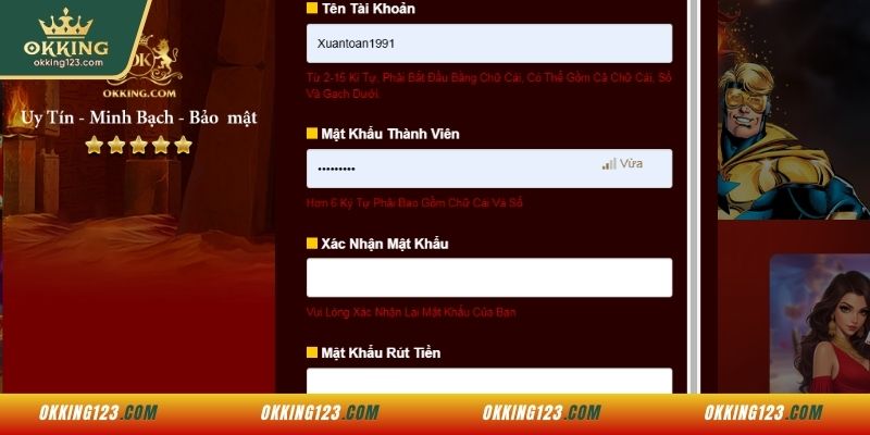 Hướng dẫn đăng ký OKKING đơn giản, nhanh chóng cho người mới