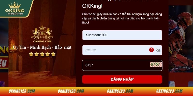 Hướng dẫn đăng nhập OKKING trên máy tính nhanh chóng