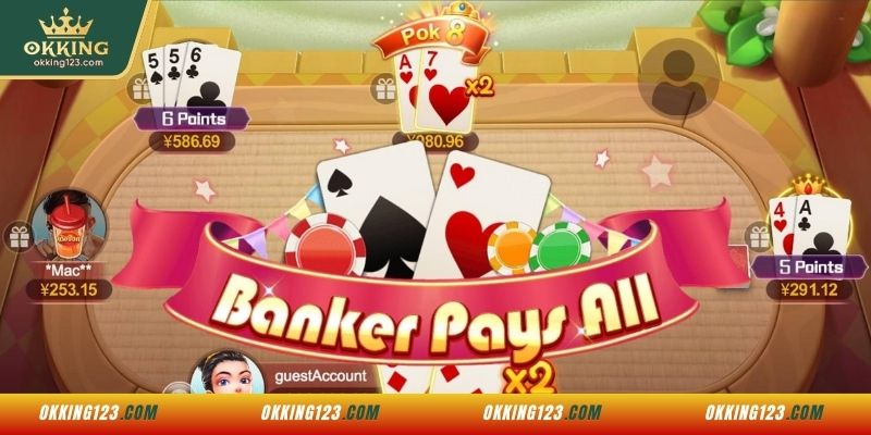 Lý do nên chơi Pok Deng tại OKKING